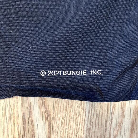 Bungie Inc. Bungie Rewards Exclusive Seventh Column Destiny Drawstring Bag Black - Picture 3 of 10